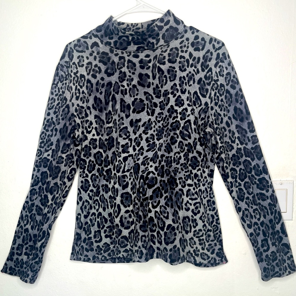 Jones New York Black and Gray High Low Dress